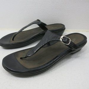 Dansko Leather Strap Slide Sandal Comfort Slide Pata De Gallo Footwear Shoes 40